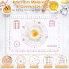 Silicone Pastry Mat with Cutter – Non-Slip, Non-Stick, 4mm High Edge for Dough - Image 4