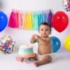 Paw Party Balloons 40-Pack – 12'' Red, Yellow, Blue Latex & Confetti Balloons for Birthday or Baby Shower - Image 2