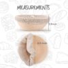 Bread Proofing Basket Set – 2 Round 8.5" Baskets with Liners - Image 2
