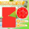 Non-Stick Silicone Baking Mat – Red Pyramid Design, 16x11", for Baking, BBQ & Microwave - Image 2