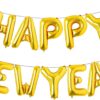 16" Gold Happy New Year Foil Balloons, NYE Party Decorations - Image 5