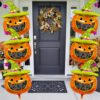6Pcs Scary Pumpkin Foil Balloons, Halloween Party Decorations - Image 4
