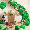 30Pcs Green Round Foil Balloons, 18" Party Decorations - Image 4