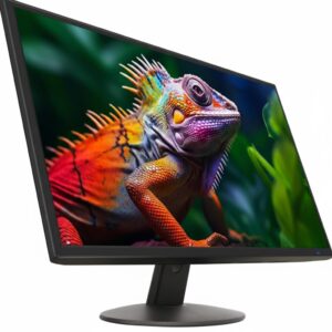 24" Thin FHD LED Monitor 99% sRGB HDMI VGA Speakers