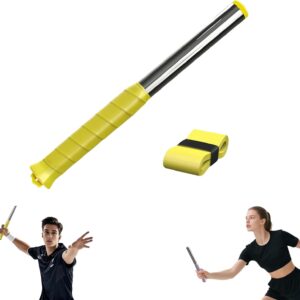 Badminton Swing Trainer with Resistance Feedback for Strength and Smash Practice